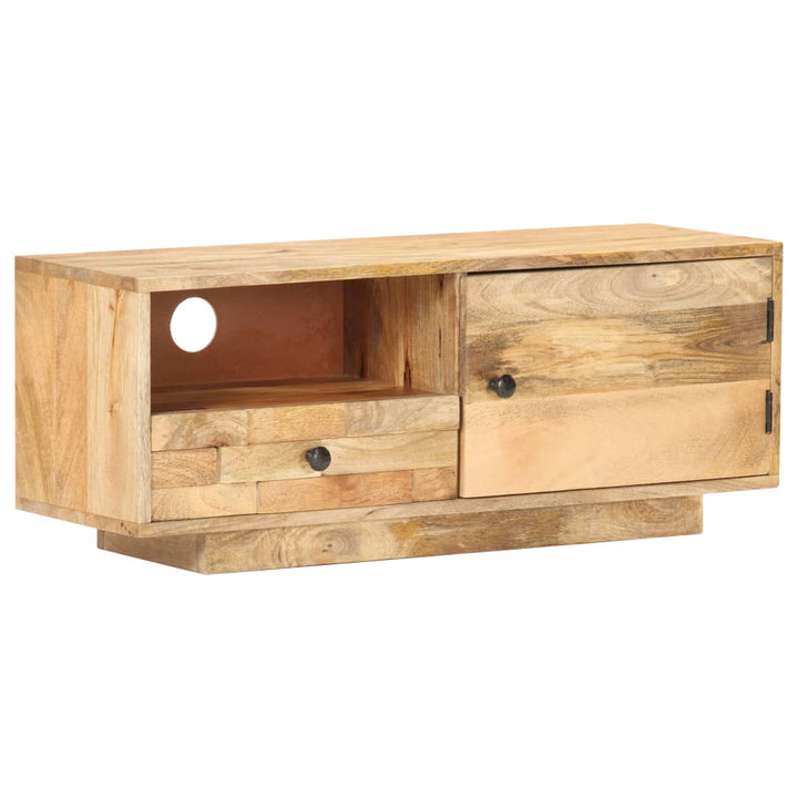 Tv-Schrank 90X30X35 Cm Mango Massivholz