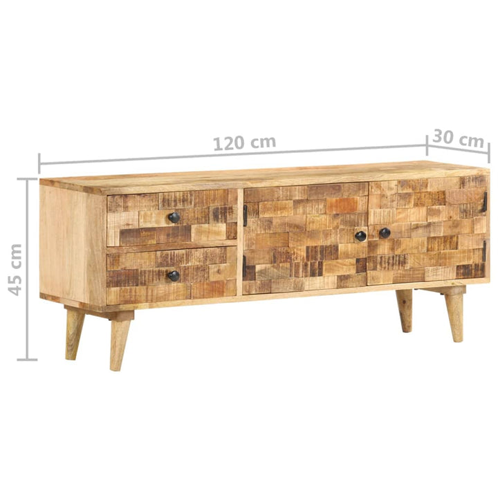 Tv-Schrank Mangoholz Massiv