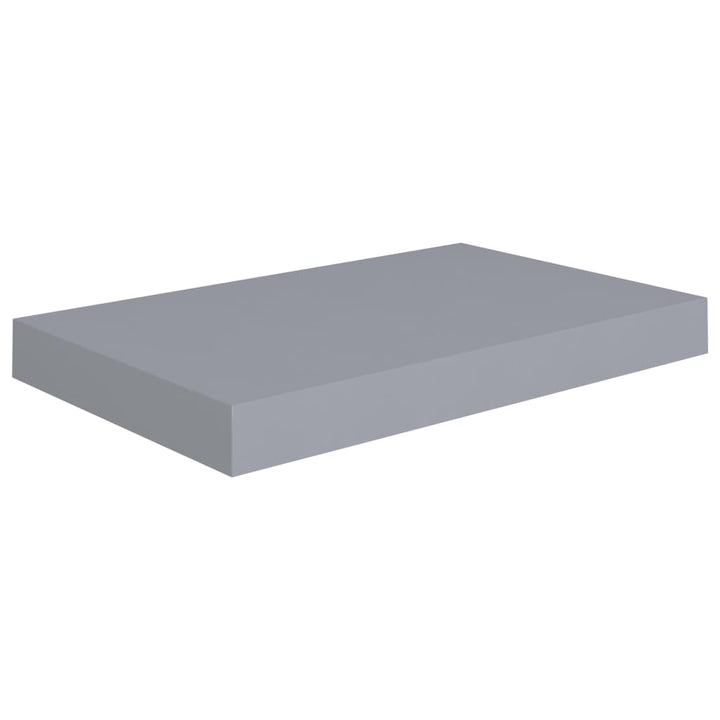 Schwebende Wandregale 4 Stk. 40X23X3,8Cm Mdf Grau