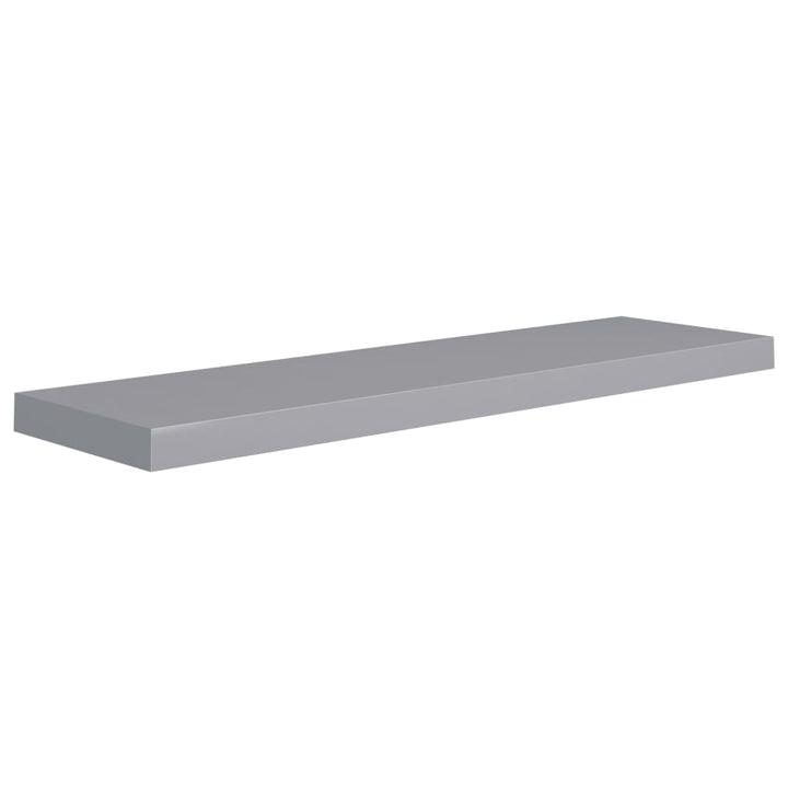 Schwebende Wandregale 4 Stk. 90X23,5X3,8Cm Mdf Grau