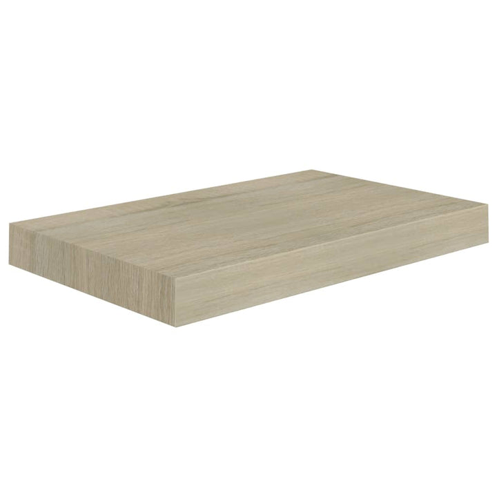 Schwebendes Wandregal Farben 40X23X3,8 Cm Mdf Eiche