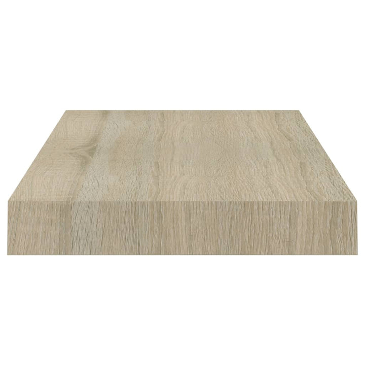 Schwebende Wandregale 2 Stk. Farben 40X23X3,8Cm Mdf Eiche