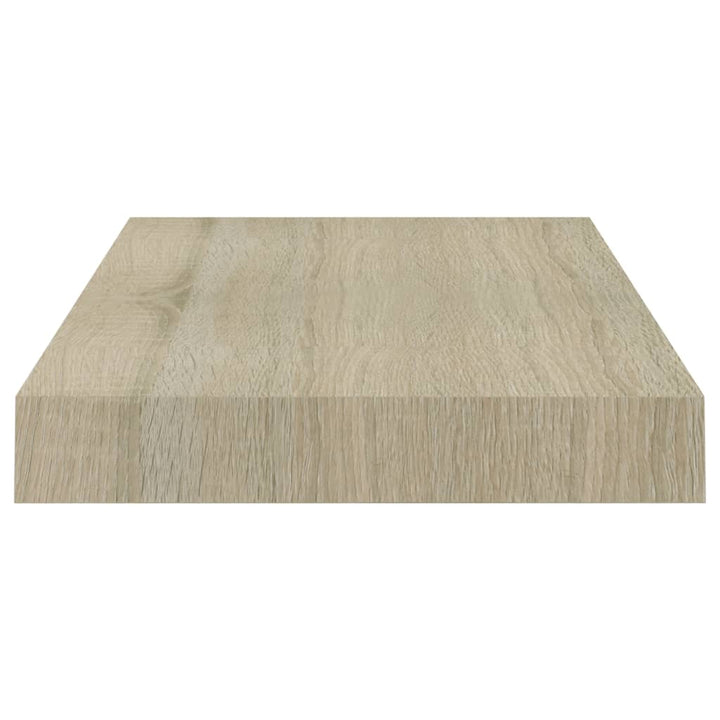 Schwebende Wandregale 4 Stk. Farben 40X23X3,8Cm Mdf Eiche