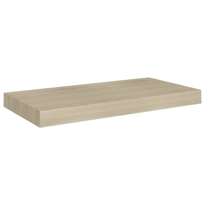 Schwebendes Wandregal Farben 50X23X3,8 Cm Mdf Eiche