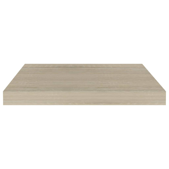 Schwebendes Wandregal Farben 50X23X3,8 Cm Mdf Eiche