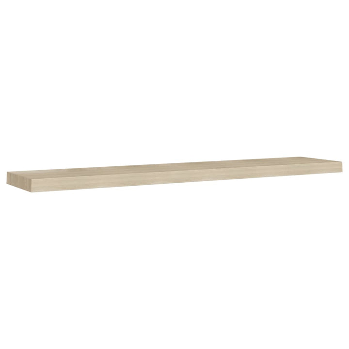 Schweberegal N-Optik 120X23,5X3,8 Cm Mdf Eiche