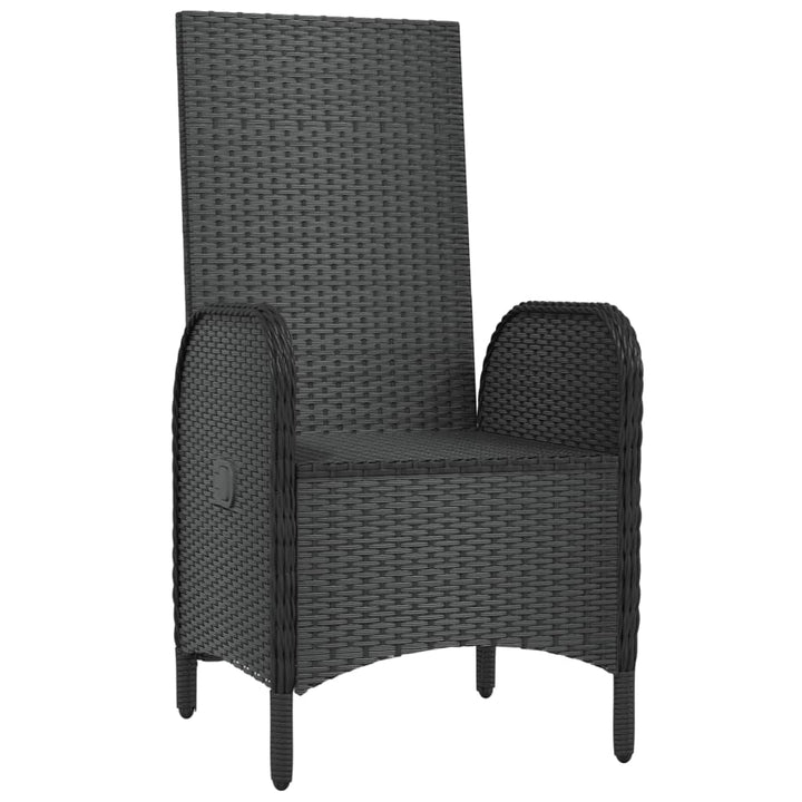 Gartenstühle 2 Stk. Poly Rattan