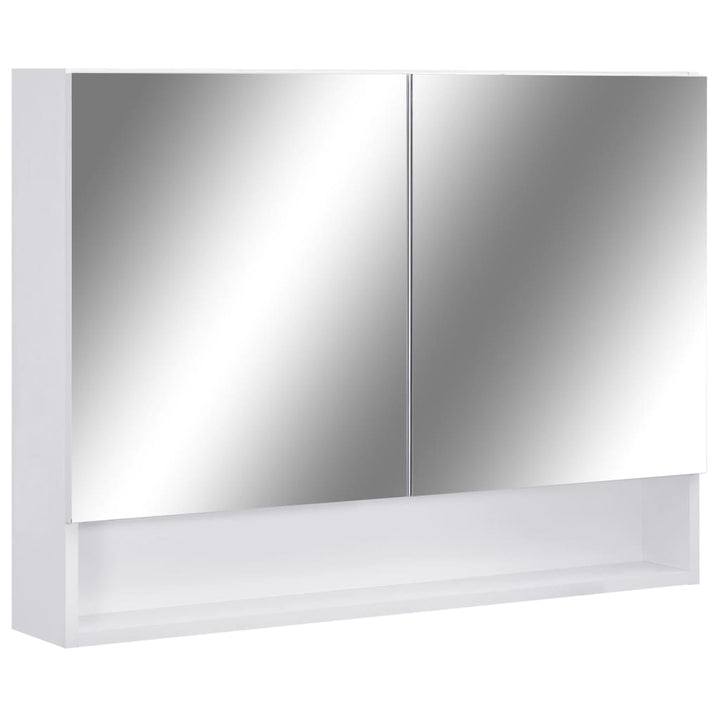 Led-Bad-Spiegelschrank 80X15X60 Cm Mdf