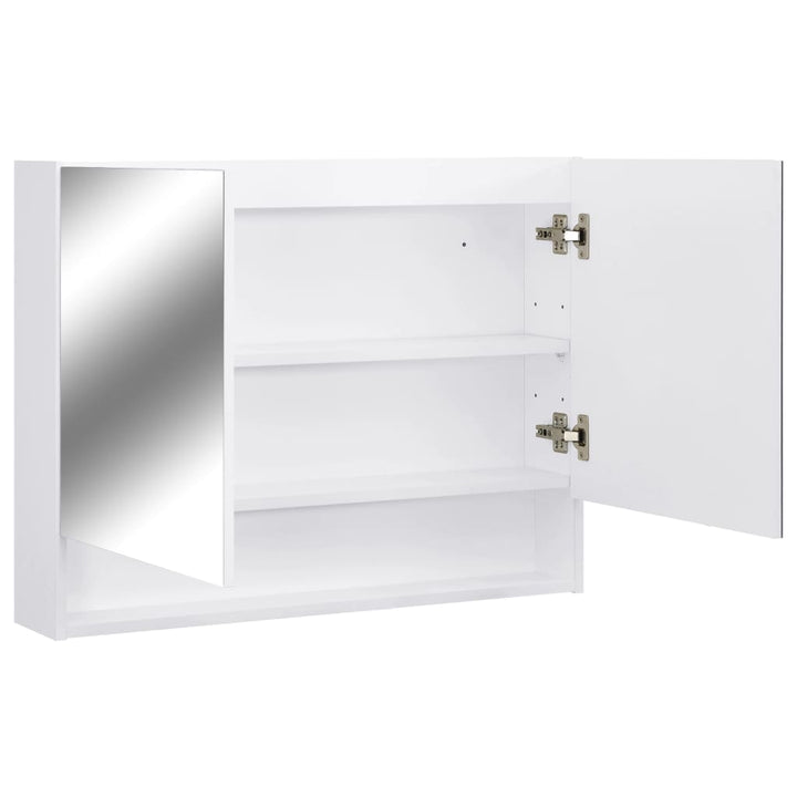 Led-Bad-Spiegelschrank 80X15X60 Cm Mdf