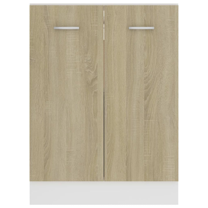 Unterschrank Sonoma-Eiche 60X46X81,5 Cm Holzwerkstoff Sonoma Eiche