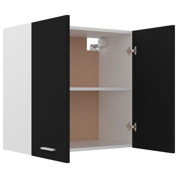 Hängeschrank 60X31X60 Cm Holzwerkstoff Schwarz