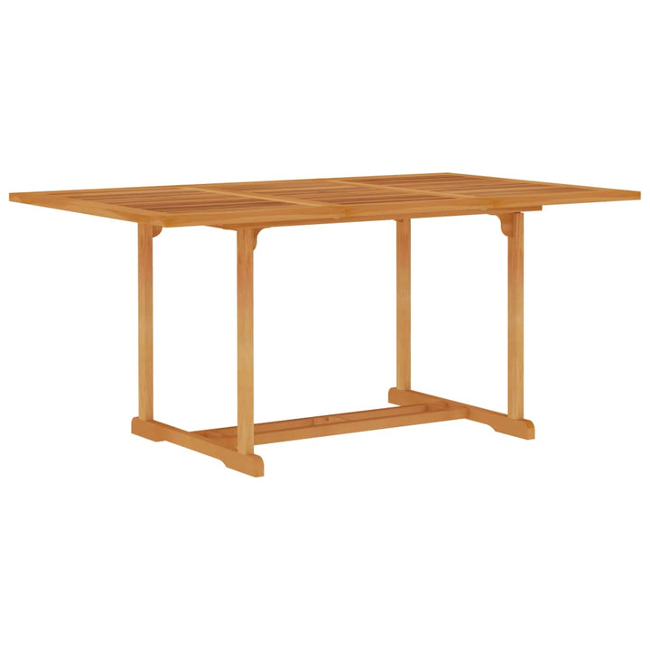 Gartentisch Teak Massivholz