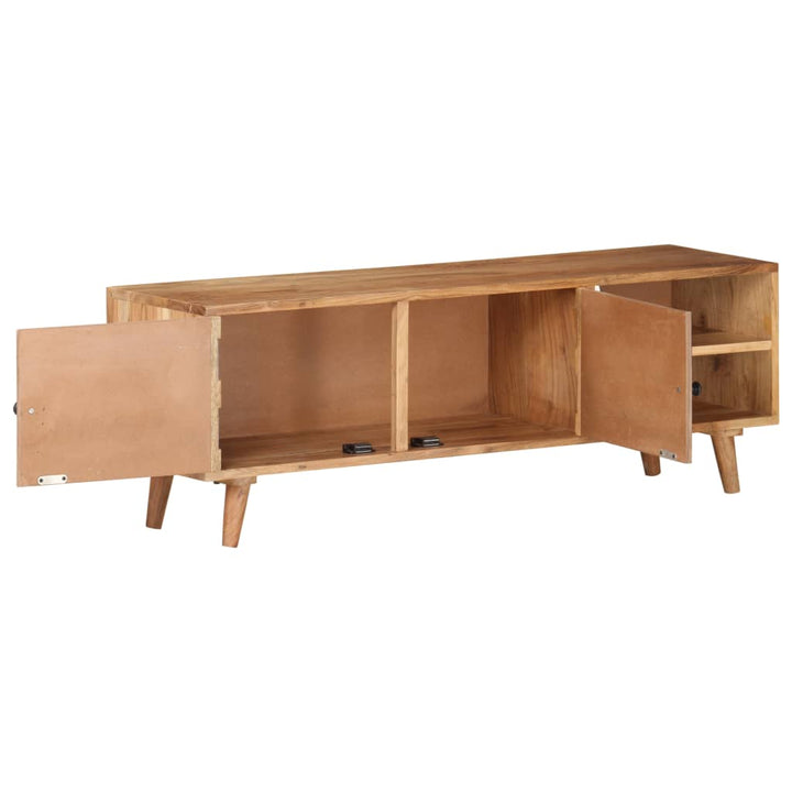 Tv-Schrank 115X30X39 Cm Massivholz Akazie