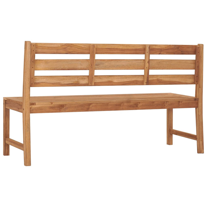 Gartenbank 150 Cm Massivholz Teak