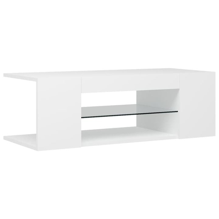 Tv-Schrank Mit Led-Leuchten 90X39X30 Cm