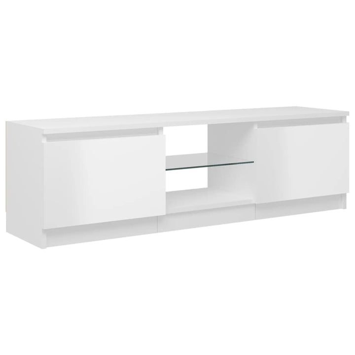 Tv-Schrank Mit Led-Leuchten 120X30X35,5 Cm