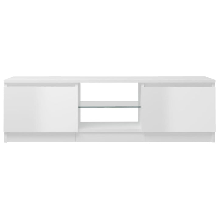 Tv-Schrank Mit Led-Leuchten 120X30X35,5 Cm