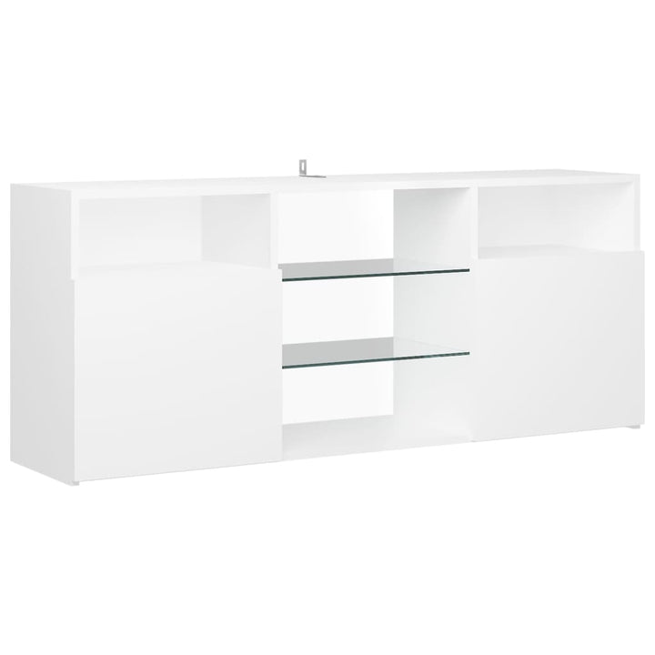 Tv-Schrank Mit Led-Leuchten 120X30X50 Cm