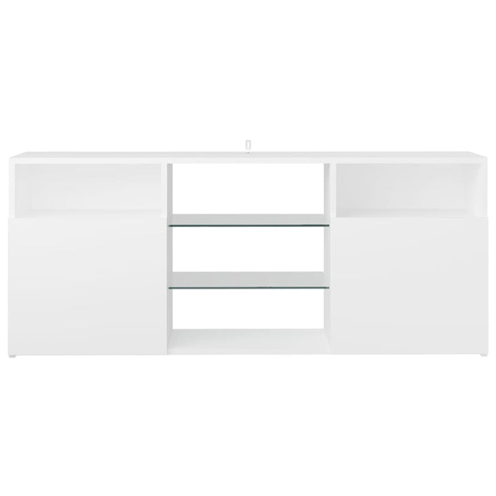 Tv-Schrank Mit Led-Leuchten 120X30X50 Cm