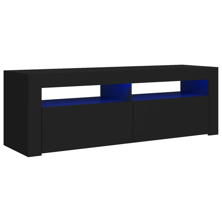 Tv-Schrank Mit Led-Leuchten 120X35X40 Cm