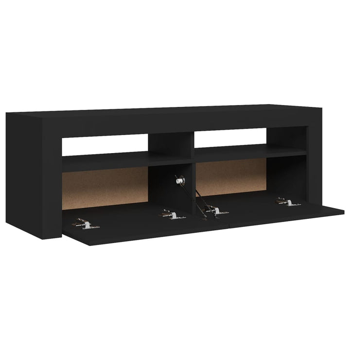 Tv-Schrank Mit Led-Leuchten 120X35X40 Cm