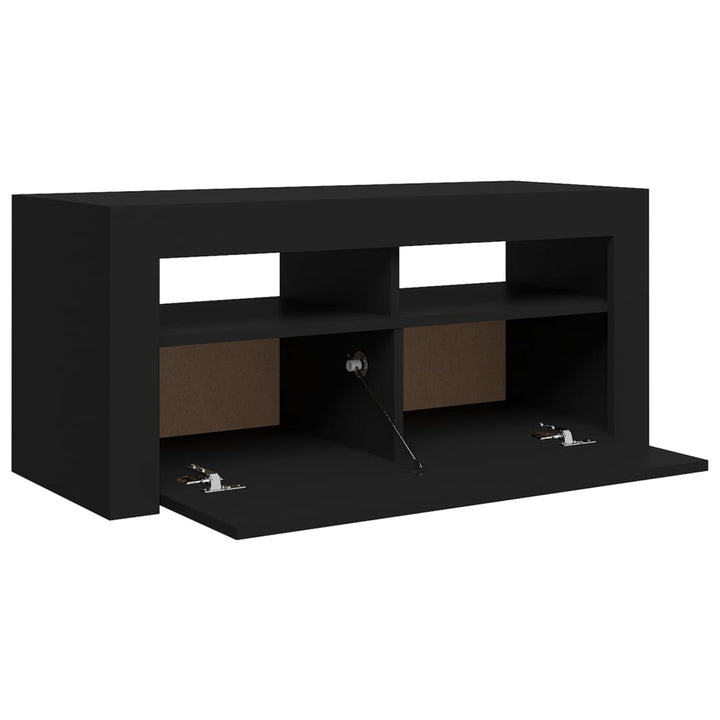 Tv-Schrank Mit Led-Beleuchtung 90X35X40 Cm