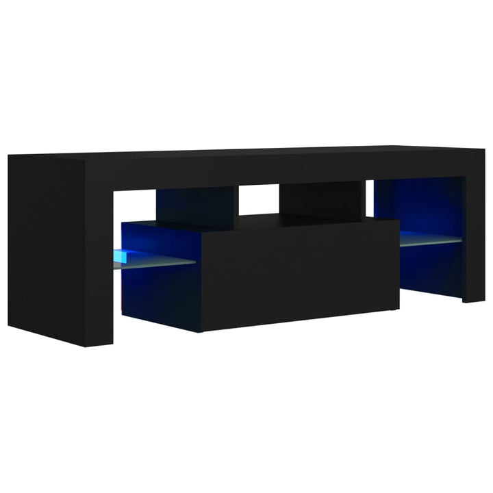 Tv-Schrank Mit Led-Leuchten 120X35X40 Cm