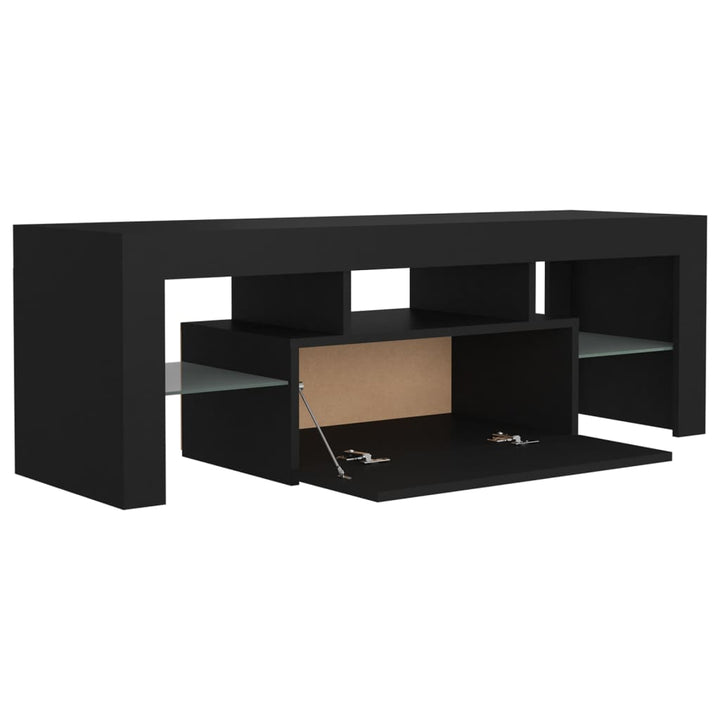 Tv-Schrank Mit Led-Leuchten 120X35X40 Cm