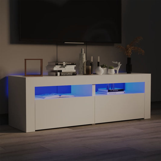 Tv-Schrank Mit Led-Leuchten 120X35X40 Cm