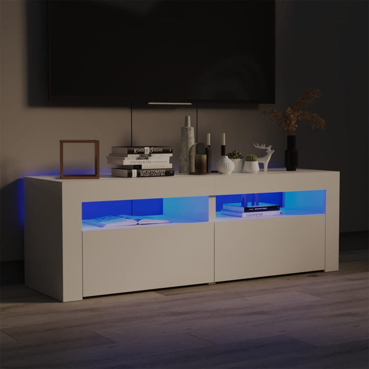 Tv-Schrank Mit Led-Leuchten 120X35X40 Cm