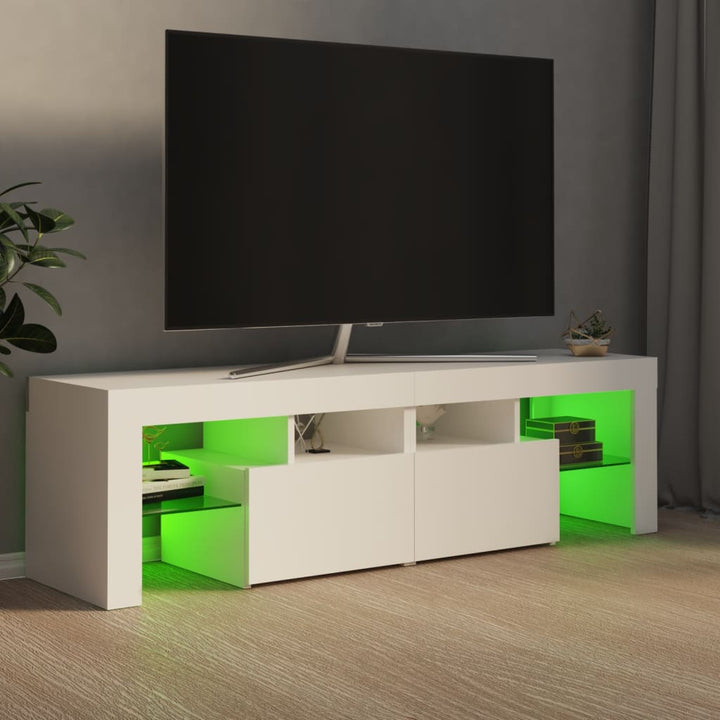 Tv-Schrank Mit Led-Beleuchtung 140X36,5X40 Cm