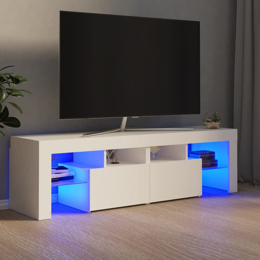 Tv-Schrank Mit Led-Beleuchtung 140X36,5X40 Cm