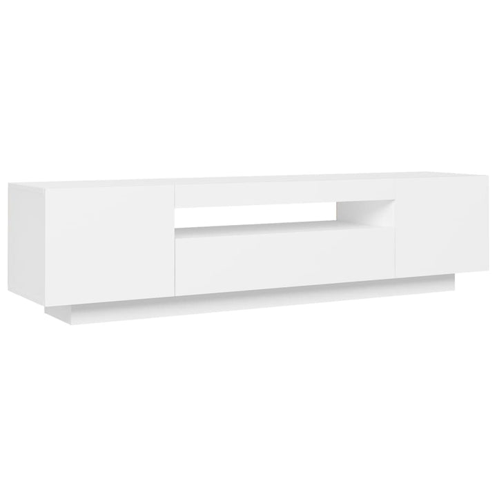 Tv-Schrank Mit Led-Leuchten 160X35X40 Cm