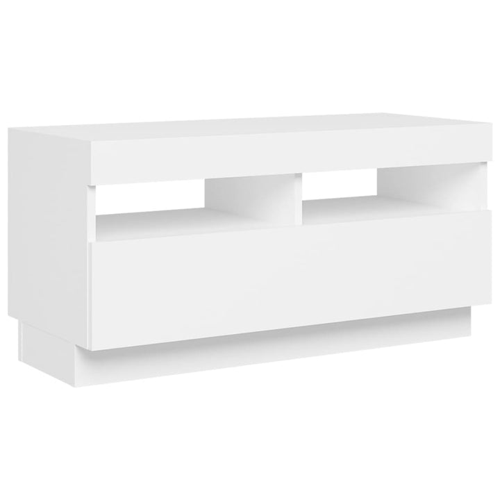 Tv-Schrank Mit Led-Leuchten 80X35X40 Cm