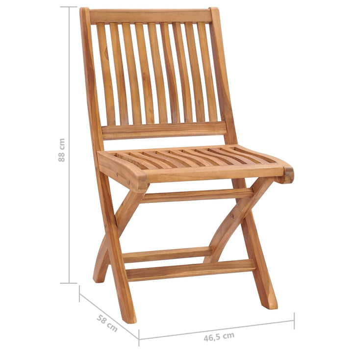 Gartenstühle 2 Stk. Mit En Kissen Teak Massivholz Rot