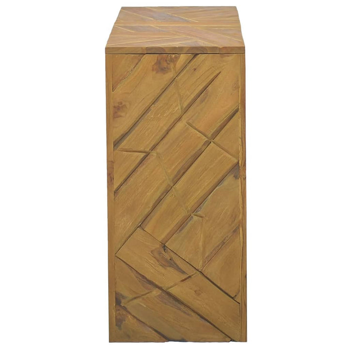 Konsolentisch 110X35X75 Cm Massivholz Teak