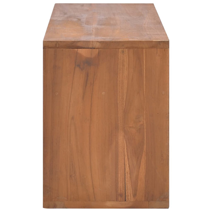 Tv-Schrank 90X30X40 Cm Massivholz Teak