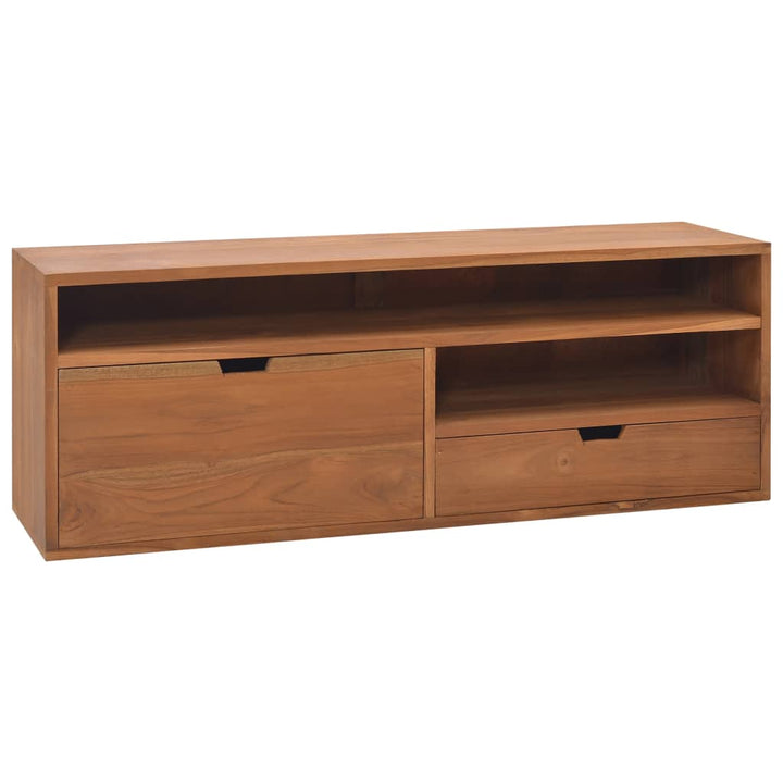 Tv-Schrank 90X30X40 Cm Massivholz Teak