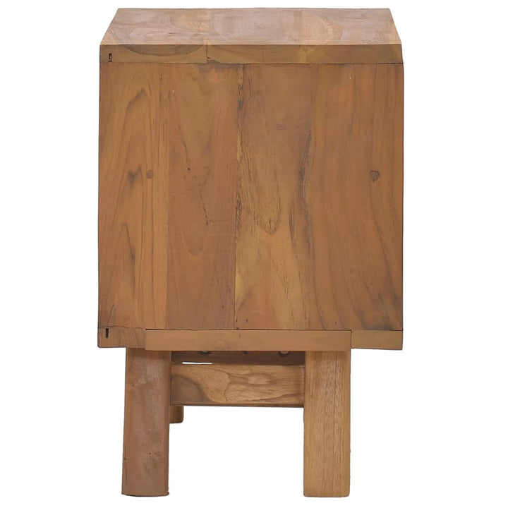 Nachttisch 40X30X45 Cm Teak Massivholz