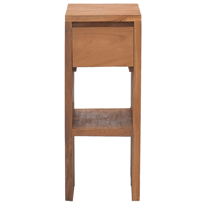 Nachttisch 20X35X50 Cm Teak Massivholz