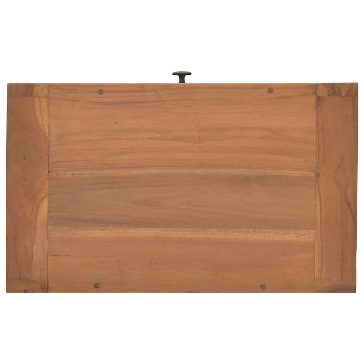 Nachttisch 50X30X35 Cm Teak Massivholz