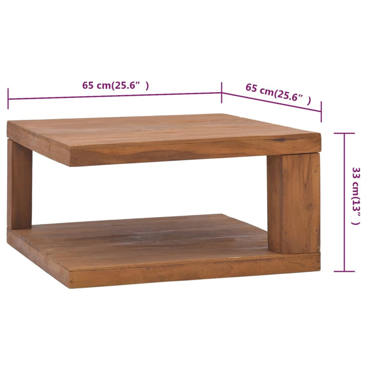 Couchtisch Teak Massivholz