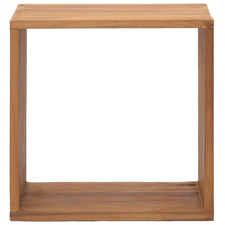 Nachttisch 40X30X40 Cm Teak Massivholz