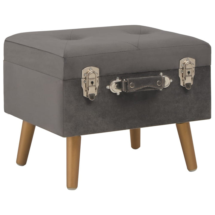 Hocker Mit Stauraum 40 Cm Samt