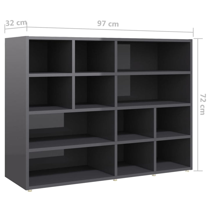 Sideboard 97X32X72 Cm Holzwerkstoff