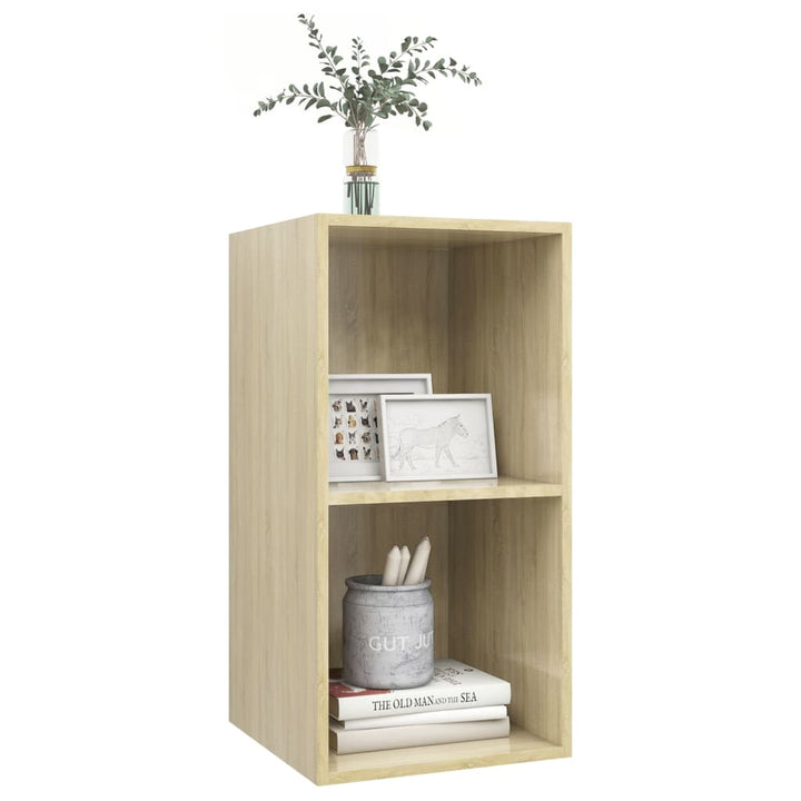 Tv-Wandschrank Sonoma-Eiche 37X37X Holzwerkstoff