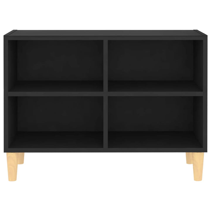 Tv-Schrank Mit Massivholz-Beinen 69,5X30X50 Cm