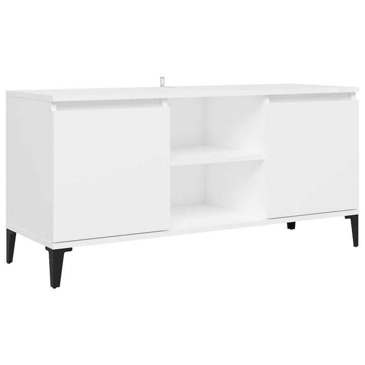 Tv-Schrank Mit Metallbeinen 103,5X35X50 Cm