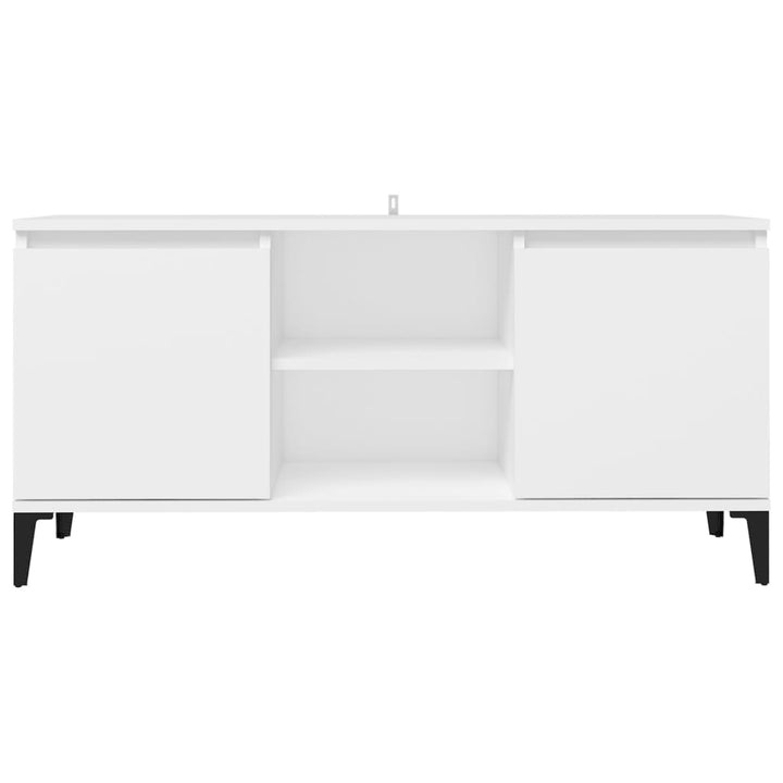 Tv-Schrank Mit Metallbeinen 103,5X35X50 Cm