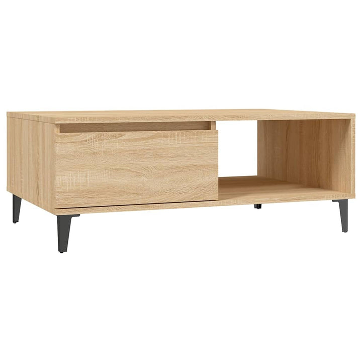 Couchtisch Sonoma-Eiche 90X60X35 Cm Holzwerkstoff